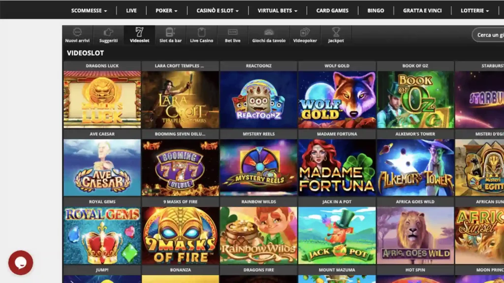 Replatz Casino — catalogo videoslot
